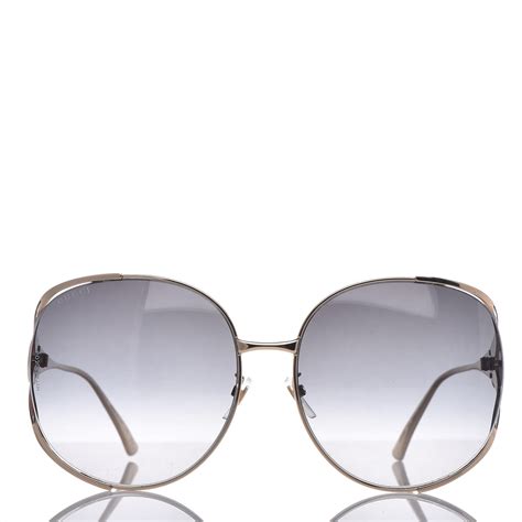 gucci round mens sunglasses|gucci women's oversize round sunglasses.